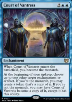 Court of Vantress Wilds of Eldraine Commander (WOC) 22 MTG Regular - Image 1