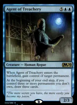 Core Set 2020 #43 Agent of Treachery - Image 1