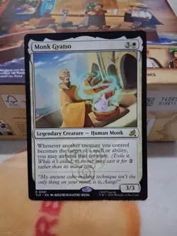 MTG - Monk Gyatso - TLE 0081 - Avatar: The Last Airbender - Rare - Magic - Image 1