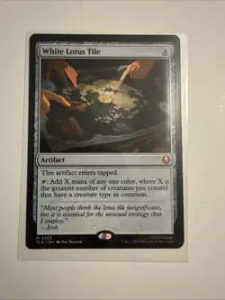 White Lotus Tile Avatar: The Last Airbender Regular - Image 1