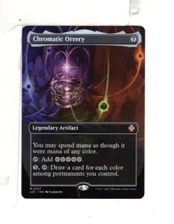 MTG SkeenAB Chromatic Orrery BORDERLESS from LCC. NM. - Image 1