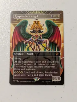 MTG Resplendent Angel (Borderless) The Lost Caverns of Ixalan NM - Image 1