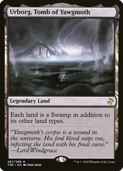 MTG x1 URBORG, TOMB OF YAWGMOTH 1x NM Time Spiral Remastered TSR #287 EDH Magic - Image 1