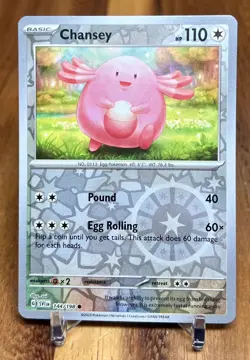 Chansey 144/198 SV1 Scarlet & Violet Base Reverse Holo Pokemon Card NM - Image 1