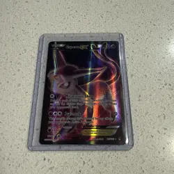 Espeon EX Full Art Holo Rare Pokemon TCG Card 117/122 Breakpoint XY - Image 3