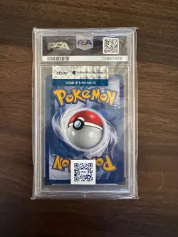 2000 Pokemon Team Rocket 1st Edition #5 Dark Dragonite Holo PSA 9 MINT - Image 2