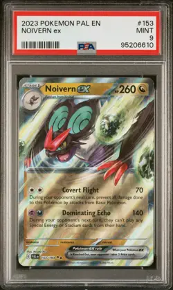 PSA 9 NOIVERN EX 153 Paldea Evolved 2023 Pokemon - Image 1