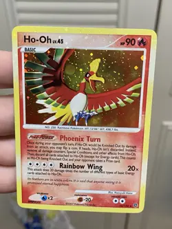 Pokemon TCG Ho-Oh Secret Wonders 10/132 🔥 HOLO BLEED CLEAN 🔥 - Image 1