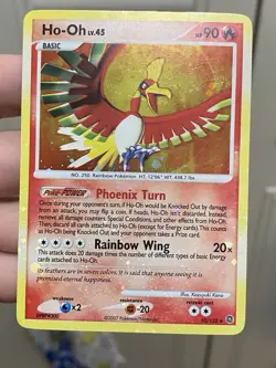 Pokemon TCG Ho-Oh Secret Wonders 10/132 🔥 HOLO BLEED CLEAN 🔥 - Image 2