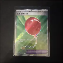 Pokemon Air Balloon 166/132 ME01: Mega Evolution Trainer-Item Ultra Rare Holo - Image 1
