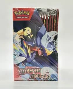 Pokemon Destined Rivals Booster Box Factory Sealed MINT CONDITION +Plastic Case - Image 4