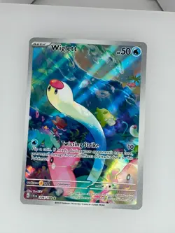 2023 Pokemon Scarlet & Violet Wiglett 206/198 NM - Image 1