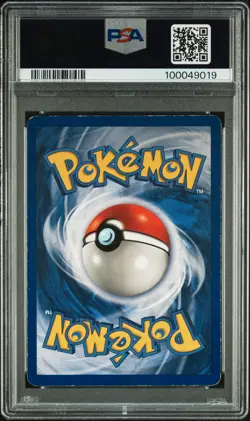 1999 POKEMON BASE SET 1ST EDITION #8 MACHAMP-HOLO PSA 5 - Image 2