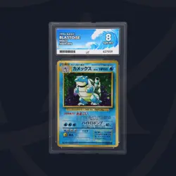 Pokemon TCG Blastoise 009 Japanese Base Set Holo ACE 8 - Image 3