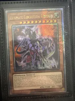 Ultimate Conductor Tyranno - RA04-EN287 - Quarter Century Secret Rare NM 1st Ed - Image 1