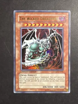 YuGiOh THE WICKED DREADROOT Ultra Rare JUMP-EN018 Promo LP - Image 1