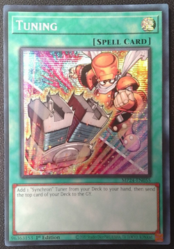 Yu-Gi-Oh! Tuning Alt Art MP24-EN055 Prismatic Secret Rare - Image 1