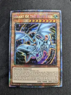 YU-GI-OH HEART OF THE BLUE EYES STARLIGHT RARE MP25 NM - Image 1