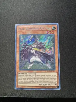 YUGIOH BEAT BLADESMAN FUR HIRE DASA-EN017 SECRET NM - Image 4