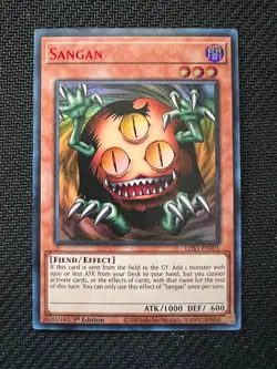 Sangan (Red) LDS3-EN001 Ultra Rare YuGiOh - Image 1
