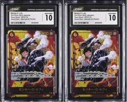 2 CGC 10 Luffy SEC OP10-118 Alternate Art 2024 ONE PIECE Card Jpn - Image 1