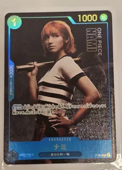 Nami P-053 P Premium Card Collection Live Action Edition - ONE PIECE Japanese - Image 1