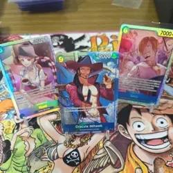 One Piece PRB-01 Dracule Milhawk OP01-070 Alternate Alt Sanji and Nami SR - Image 1