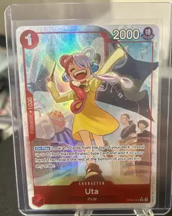 Uta (Parallel) OP09-002 Emperors in the New World - English Alt Art Foil - Image 1
