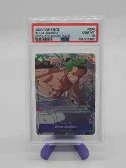 One Piece TCG Zoro-Juurou ST18-004 OP09 (Treasure Rare) PSA 10 ENGLISH - Image 1