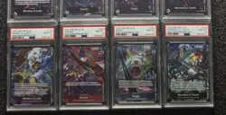 2nd Anniversary English One Piece TCG - PSA 10 SEQUENTIAL - 4 Character Alts - Image 1