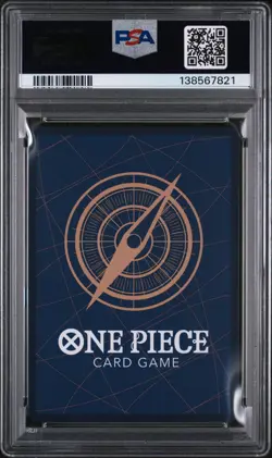 2025 ONE PIECE OP11-A FIST OF DIVINE SPEED #005 LUFFY-TAROU PSA 10 - Image 2