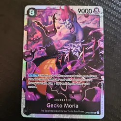 One Piece Gecko Moria (086) (OP06-086) OP06 Wings of the Captain NM Holo TCG CCG - Image 1