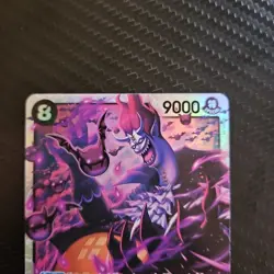 One Piece Gecko Moria (086) (OP06-086) OP06 Wings of the Captain NM Holo TCG CCG - Image 2