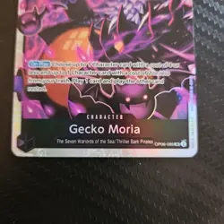 One Piece Gecko Moria (086) (OP06-086) OP06 Wings of the Captain NM Holo TCG CCG - Image 3