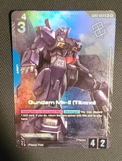 Gundam Card Game - Gundam Mk-II (Titans) (R+) - WINNER Alt Art GD02-003 English - Image 1