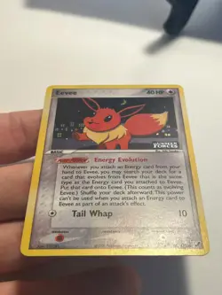 Eevee 55/115 EX Unseen Forces Stamped Reverse Holo Pokemon Card LP/NM - Image 2