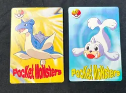 Pokemon Pocket Monsters -Blastoise and Charizard Vending Machine Sticker Cards - Image 2
