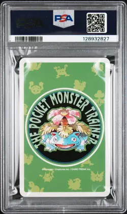 1996 POKEMON GREEN VERSION PLAYING CARDS 3 OF SPADES #041 ZUBAT PSA 10 - Image 2