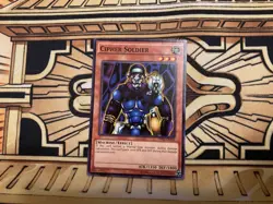 Cipher Soldier OP03-EN016 Common NM Yugioh Card - Image 1