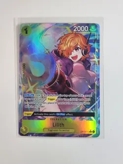 Lilith OP13-113 Alt Art R Carrying On His Will One Piece Card Game English - Image 1