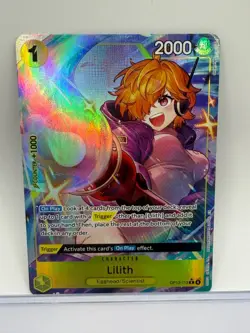 Lilith OP13-113 Alt Art R Carrying On His Will One Piece Card Game English - Image 1