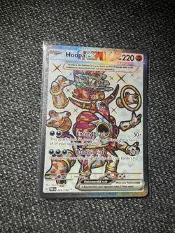 Pokemon Hoopa EX Sv04: Paradox Rift Full Art Ultra Rare Holo Card 226/182 - Image 2