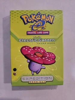 Pokemon Electric Garden Theme Deck • 2 Cards Missing + Original Token - Image 1