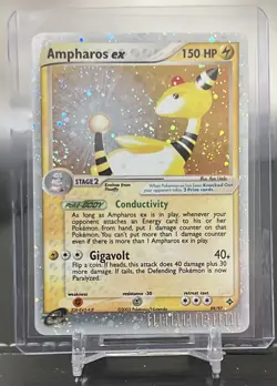 Pokemon Ampharos EX Dragon Holo Ultra Rare Card 89/97 - Image 1