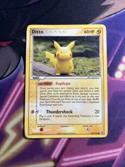 Ditto [Pikachu] 63/113 2005 EX Delta Species Pokemon Card TCG Rare - HP - Image 1