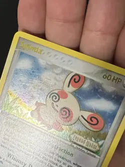 Spinda 26/92 Legend Maker Reverse Holo Pokemon Card (Swirl) - LP - Image 4