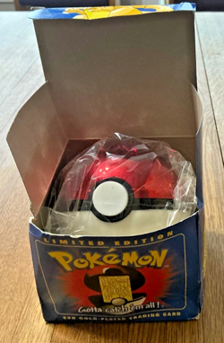 23K good plated charizard pokemon card new in box - Image 1
