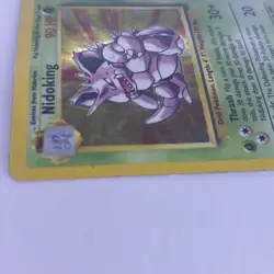 Pokemon Nidoking Holo Rare TCG Card 11/102 Base Set Vintage WOTC - Image 5