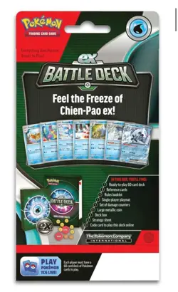 Pokemon TCG Chien-Pao EX Battle Decks - 60 Cards -- EXCLUSIVE PROMO INSIDE - Image 3