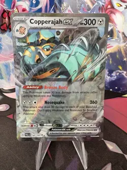 Copperajah ex 150/193 Paldea Evolved Double Rare Holo Pokemon Card - Image 1